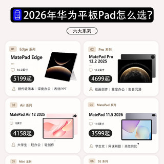 华为平板六大系列完整解析｜按需挑选不踩坑