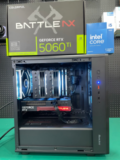主流游戏主机搭配：航嘉G63mini机箱14600KF+5060Ti装机分享