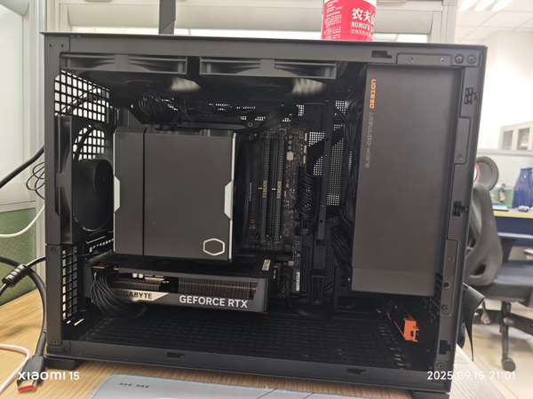9950X搭配技嘉RTX5060，乔思伯D32 PRO装机全过程