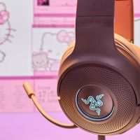 可可爱爱，细节满满：雷蛇 Hello Kitty 玫瑰金耳机