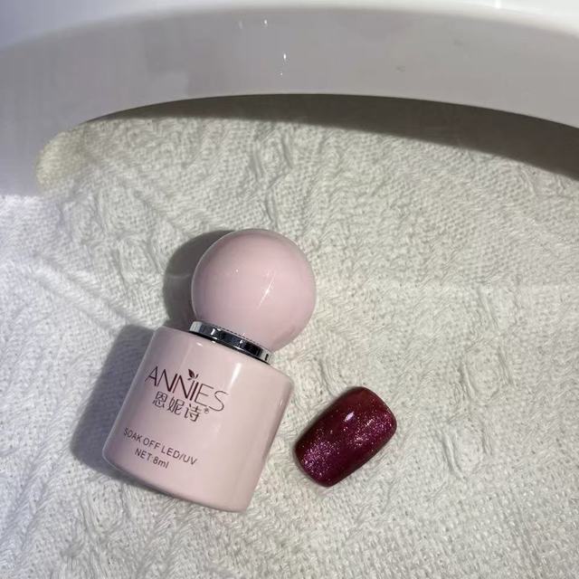 黄黑皮本命脚美甲✨乌梅子酱猫眼温柔到犯规