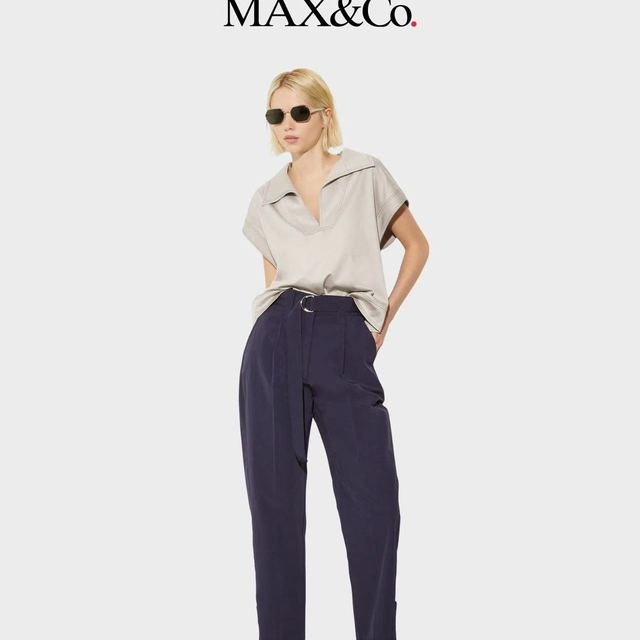 🎾 谁懂啊！MAX&Co.这件针织POLO，把“老钱运动风”拿捏了！