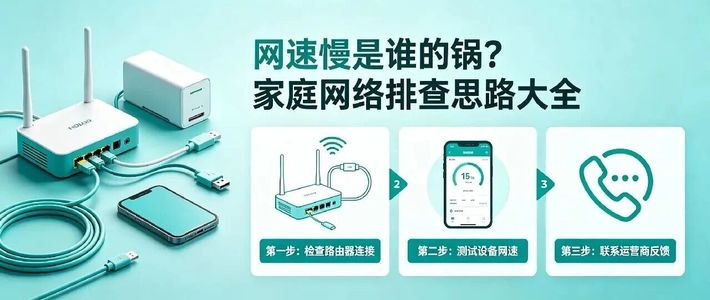 宽带升到千兆网速还是慢？原来是这7个地方在