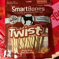 小型犬磨牙刚需✨SmartBones细皮卷｜无生皮洁齿超安心🐶