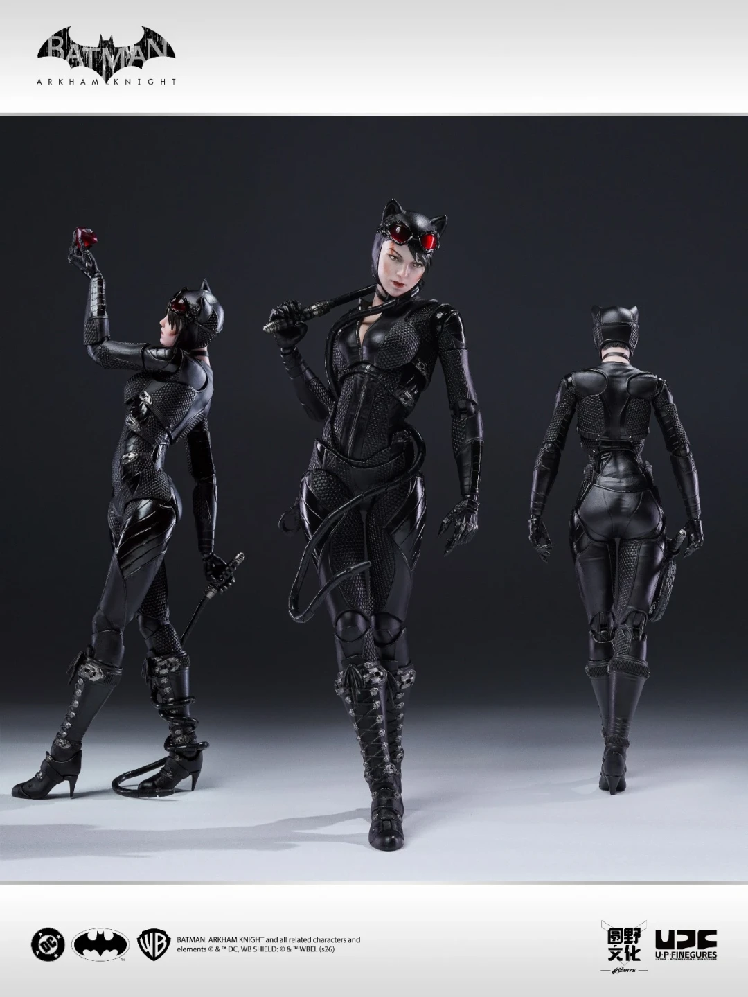 良品制造 1/12可动人偶《阿卡姆骑士》猫女 正式开定!