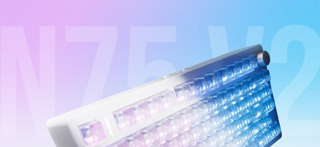 百元键盘内卷王！VGN N75 V2上手体验：Gasket结构加三模连接，这配置真香