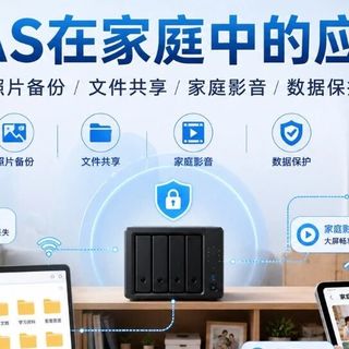 网盘涨价、数据丢失？家庭存储新思路，省心又安全