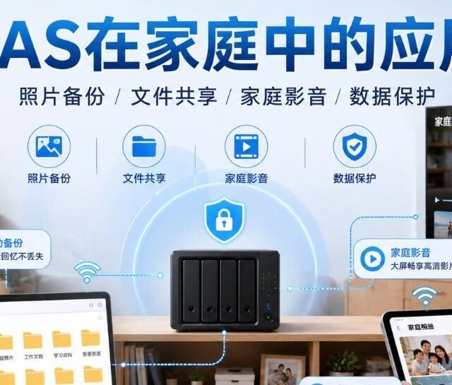 网盘涨价、数据丢失？家庭存储新思路，省心又安全