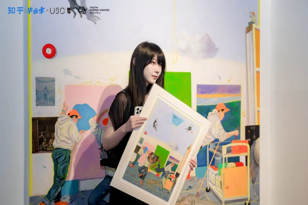 知乎毕业展走出校园:AI一代的创作,正在成为城市新风景
