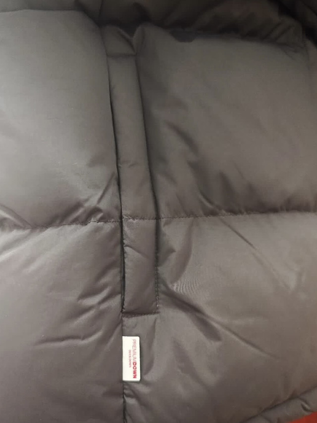 23年户外650蓬黑冰羽绒服