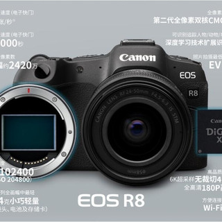 全画幅入门神机！佳能R8真的太适合新手了