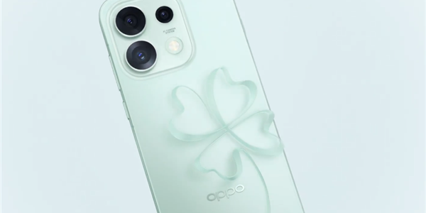 OPPO Reno16新配色半夏青发布：3D悬浮幸运草设计 3499元起