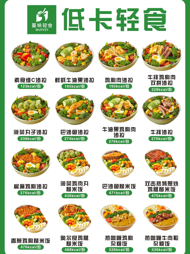低卡轻食：营养均衡无负担