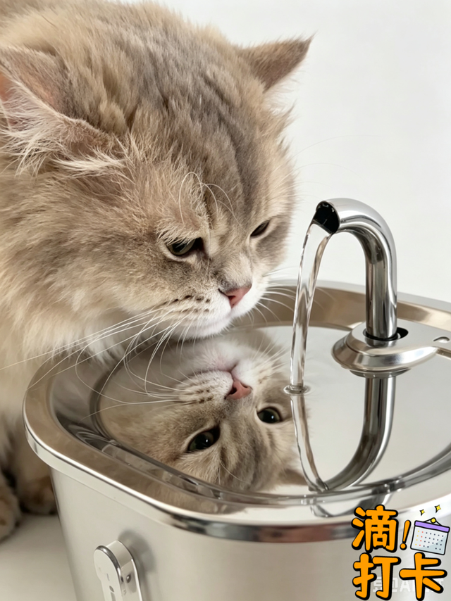 猫咪喝水不再怕？这个设计绝了！