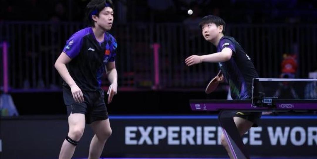 王楚钦孙颖莎回归首秀速胜,3-0横扫对手强势晋级