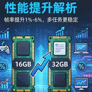 DDR5 6000MHz怎么选？32GB双通道实测帧率暴涨57%，2026年内存选购指南