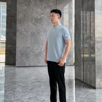 夏日男生体面穿搭✨这件冰丝Polo清爽不闷汗