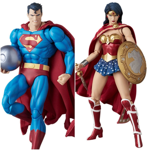 MAFEX 超人＆神奇女侠 《超人：明日之战》版 发布