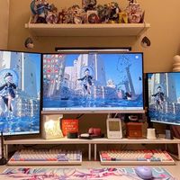 白色桌搭的性价比:HKCV2719QW真实体验,一台被颜值耽误的实用派