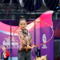 中国艺术体操队主场包揽两金，北京时隔18年再办国际赛