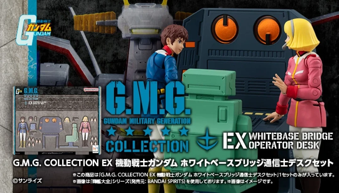 G.M.G. COLLECTION《机动战士高达 地球联邦军》阿姆罗・雷&塞拉・玛斯 制服版