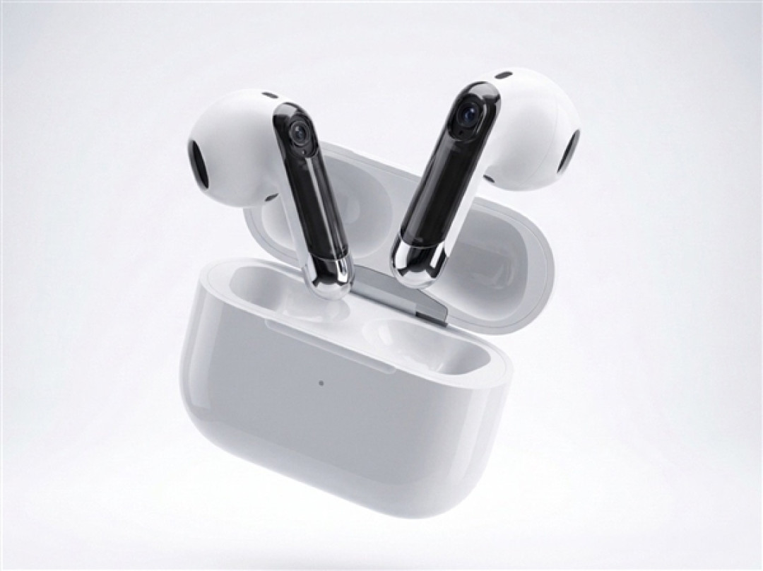 iOS 27提前泄露带摄像头AirPods:苹果无线耳机解锁全新玩法