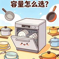 台式洗碗机套数怎么选？从4套到12套的真实差距