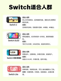新手Switch完整选购指南，避坑干货一次性整理齐全
