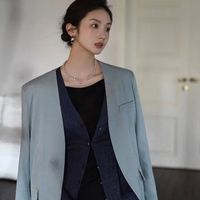 通勤党夏天终于有救了！无领西装上身那一刻，彻底跟闷热西装说拜拜