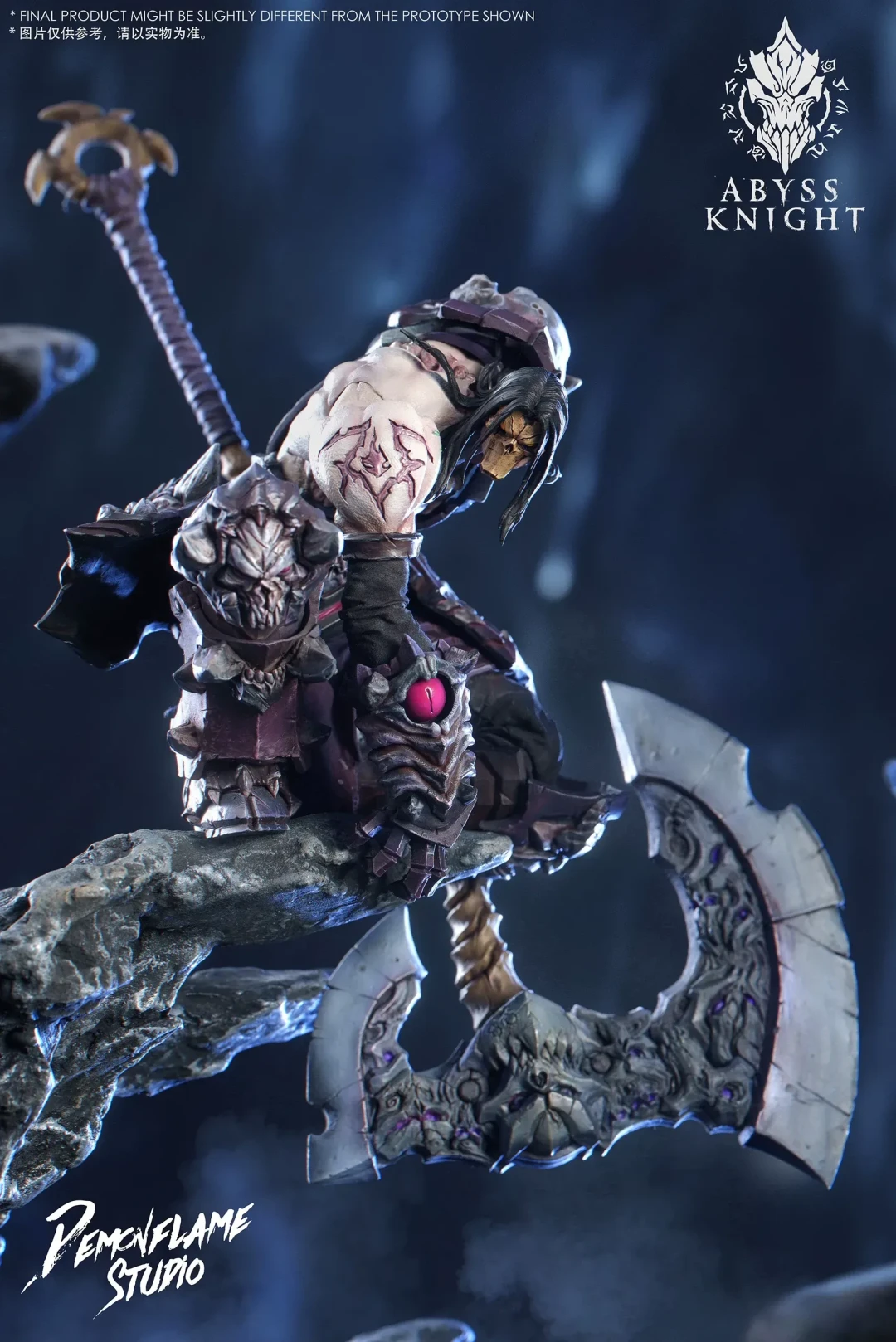 魔火工作室 ×COSERTOYS 1/12 可动人偶 深渊骑士 - 天启 ver.＋绝望青驹