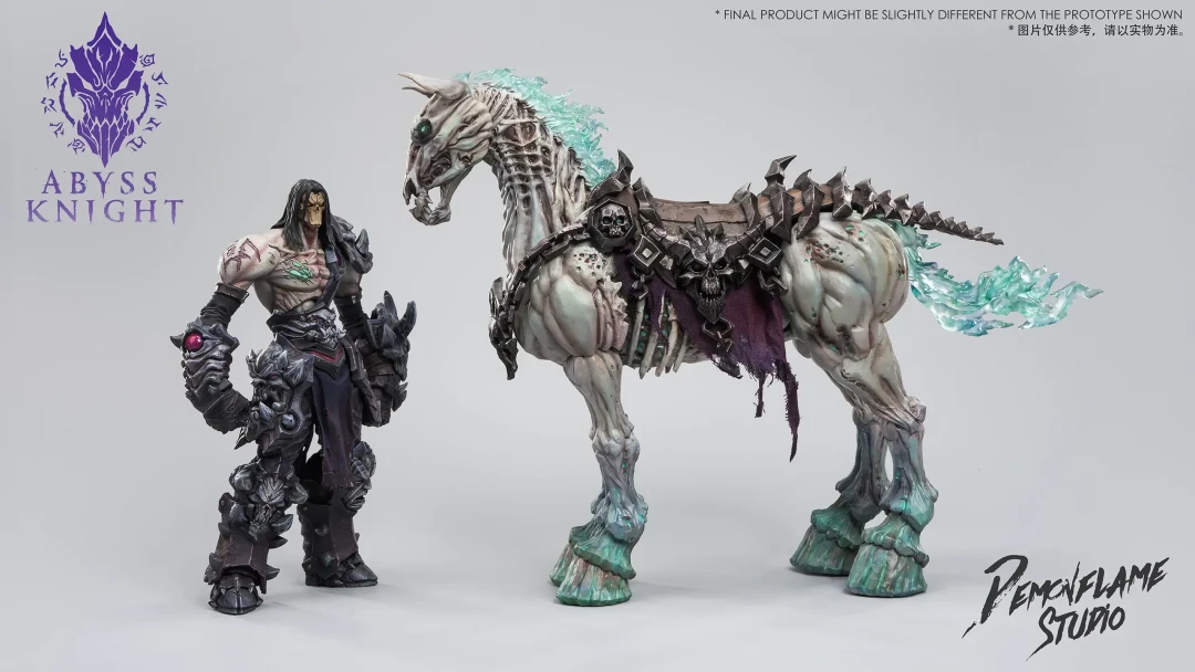 魔火工作室 ×COSERTOYS 1/12 可动人偶 深渊骑士 - 天启 ver.＋绝望青驹