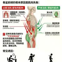 体重正常小腹却瘦不下去？可能是骨盆前倾在作怪，3步矫正还原平坦小腹