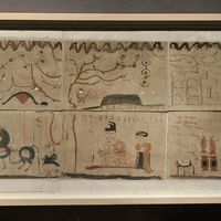 1600年前这幅"儿童涂鸦"竟是国宝！画师像急着下班，却成最早的纸本绘画