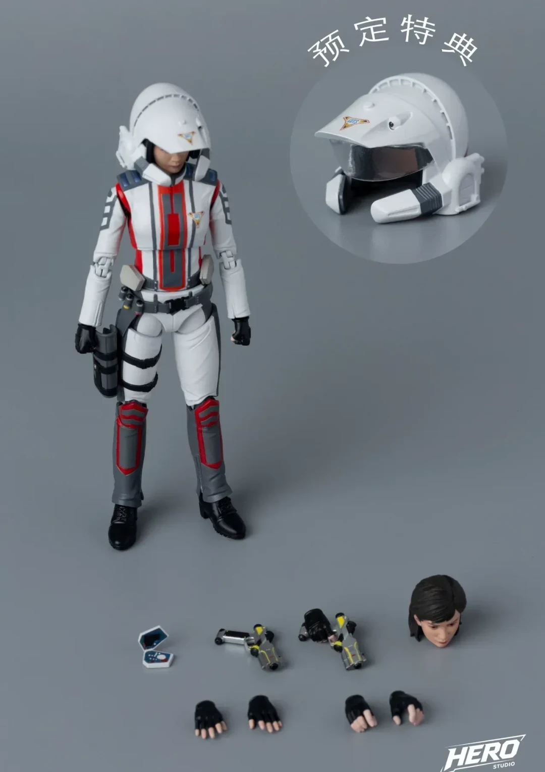 Hero Toys 1/12 娜娜队员 可动人偶