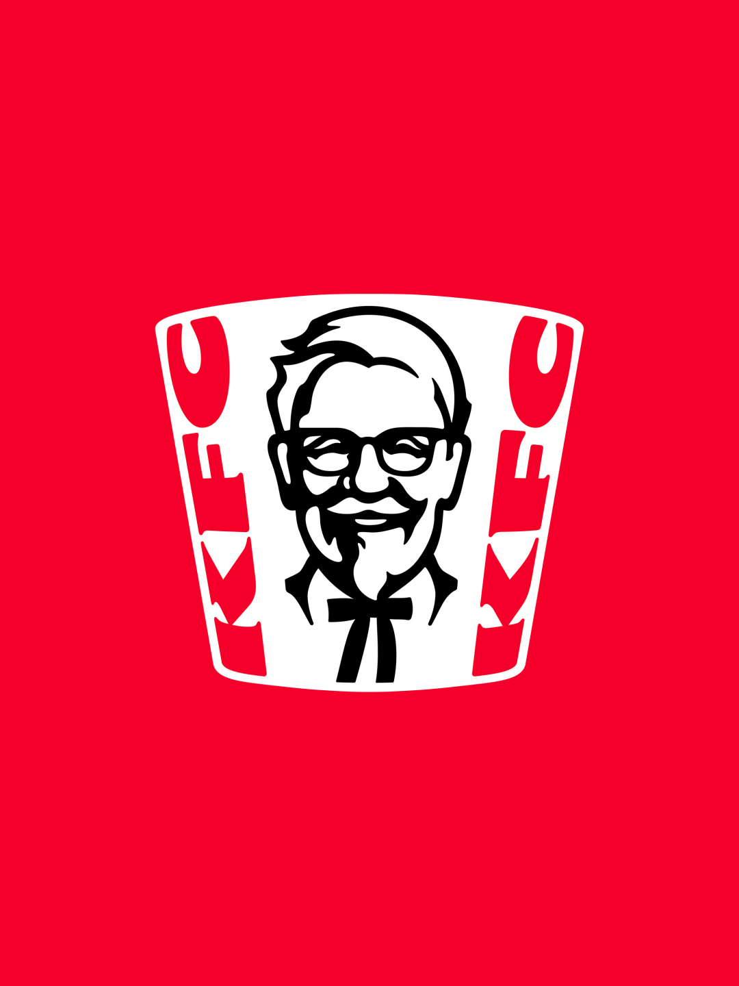 这也行?肯德基把LOGO换成了“全家桶”