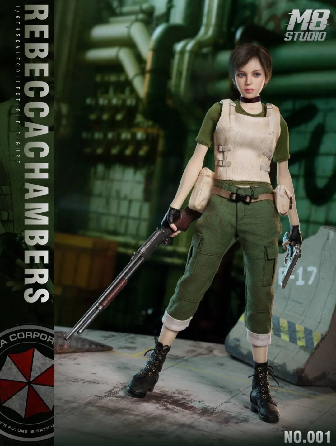 M8 STUDIO《生化危机》瑞贝卡1/6可动人偶公布