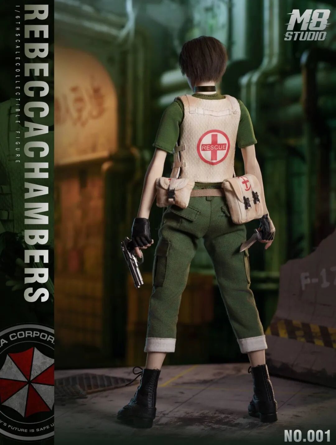 M8 STUDIO《生化危机》瑞贝卡1/6可动人偶公布