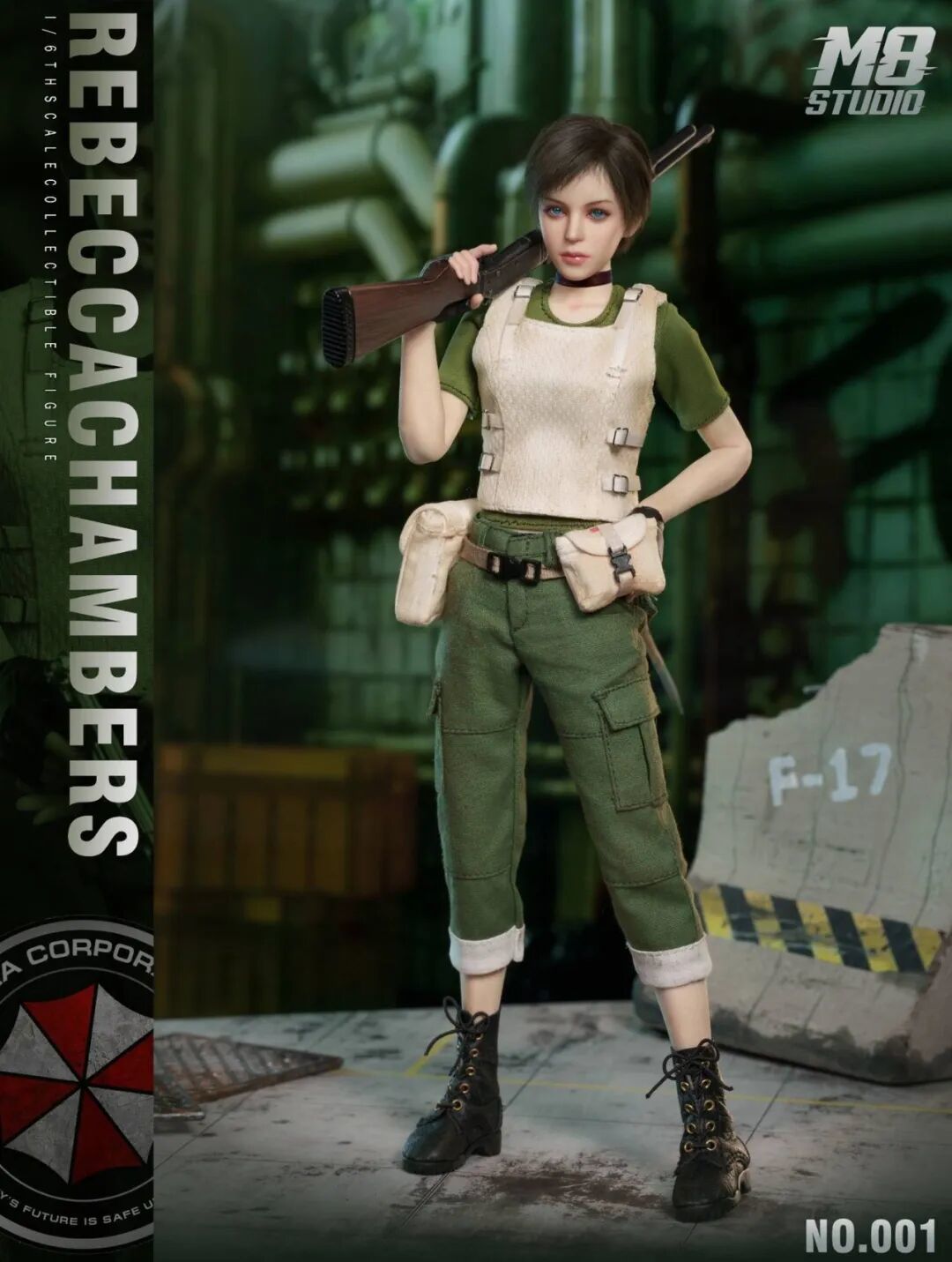 M8 STUDIO《生化危机》瑞贝卡1/6可动人偶公布