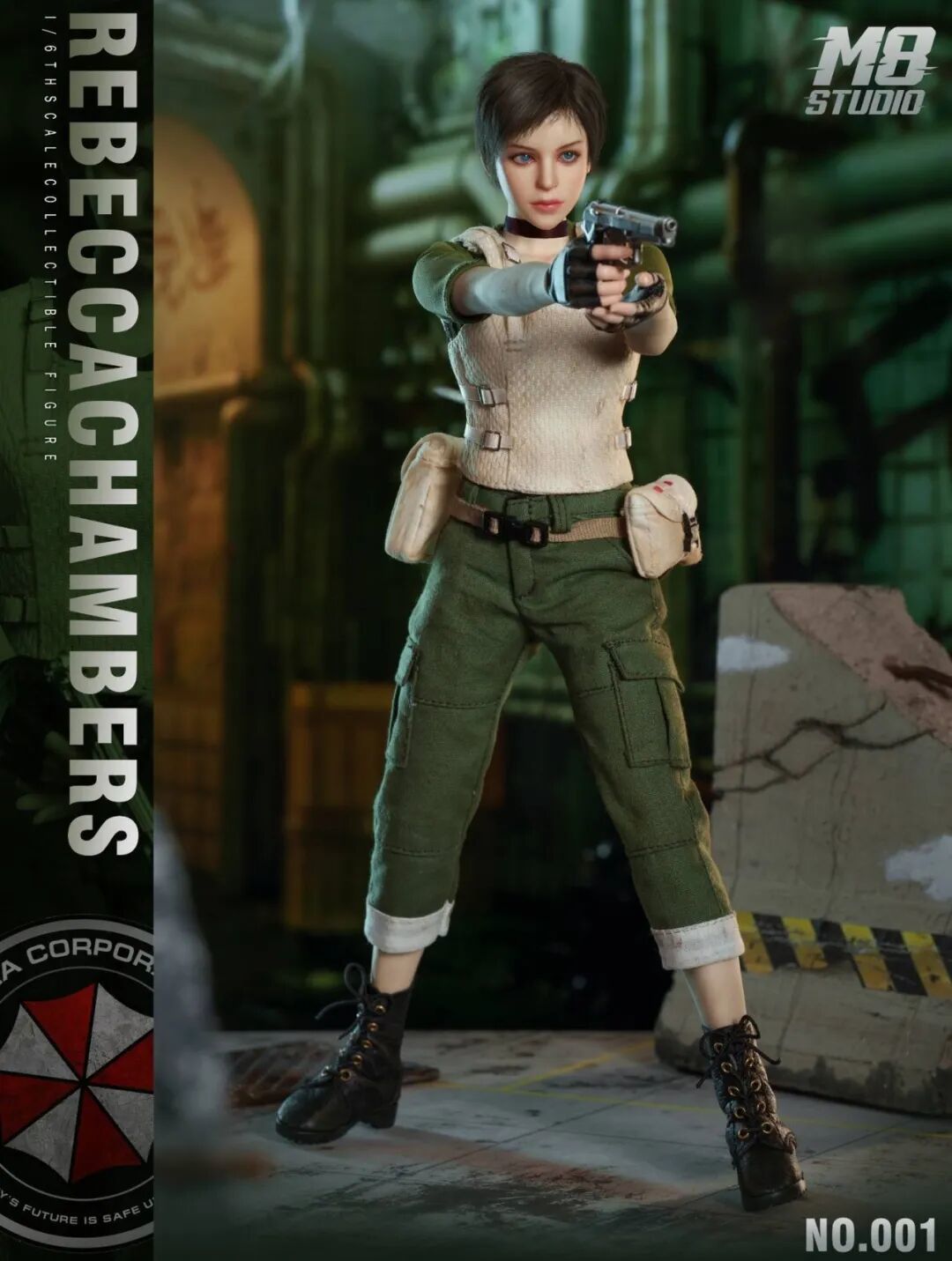 M8 STUDIO《生化危机》瑞贝卡1/6可动人偶公布
