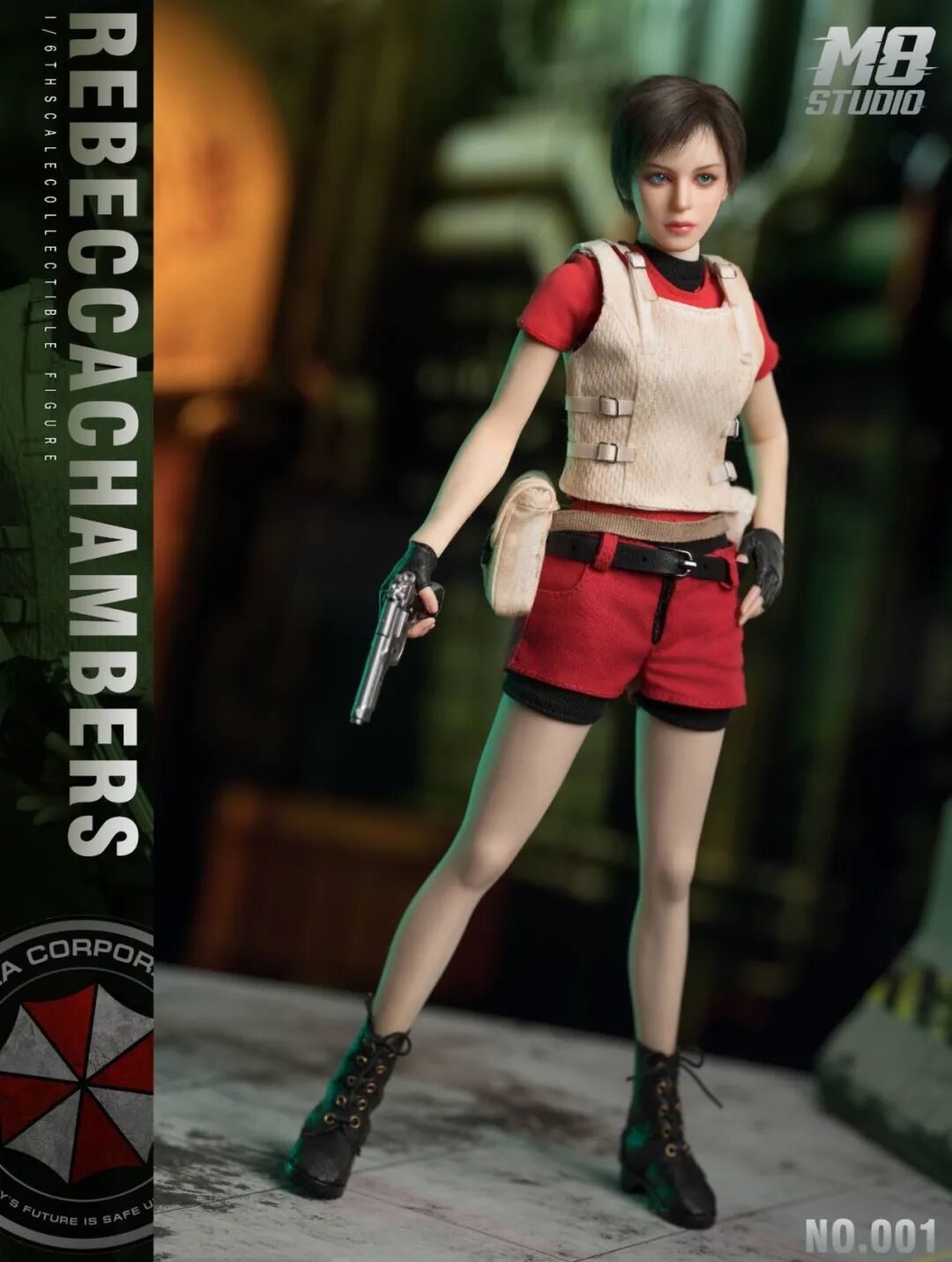 M8 STUDIO《生化危机》瑞贝卡1/6可动人偶公布