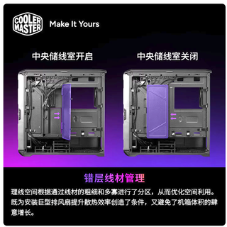 实测200CFM风量！酷冷HAF II 500用三颗巨型风扇把散热卷到极致