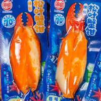 海派零食海欣松叶蟹钳——百年海味匠心，一口鲜甜嫩滑润心田