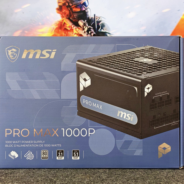 1000W白金牌电源也谈质价比？微星PRO MAX 1000P电源开箱体验