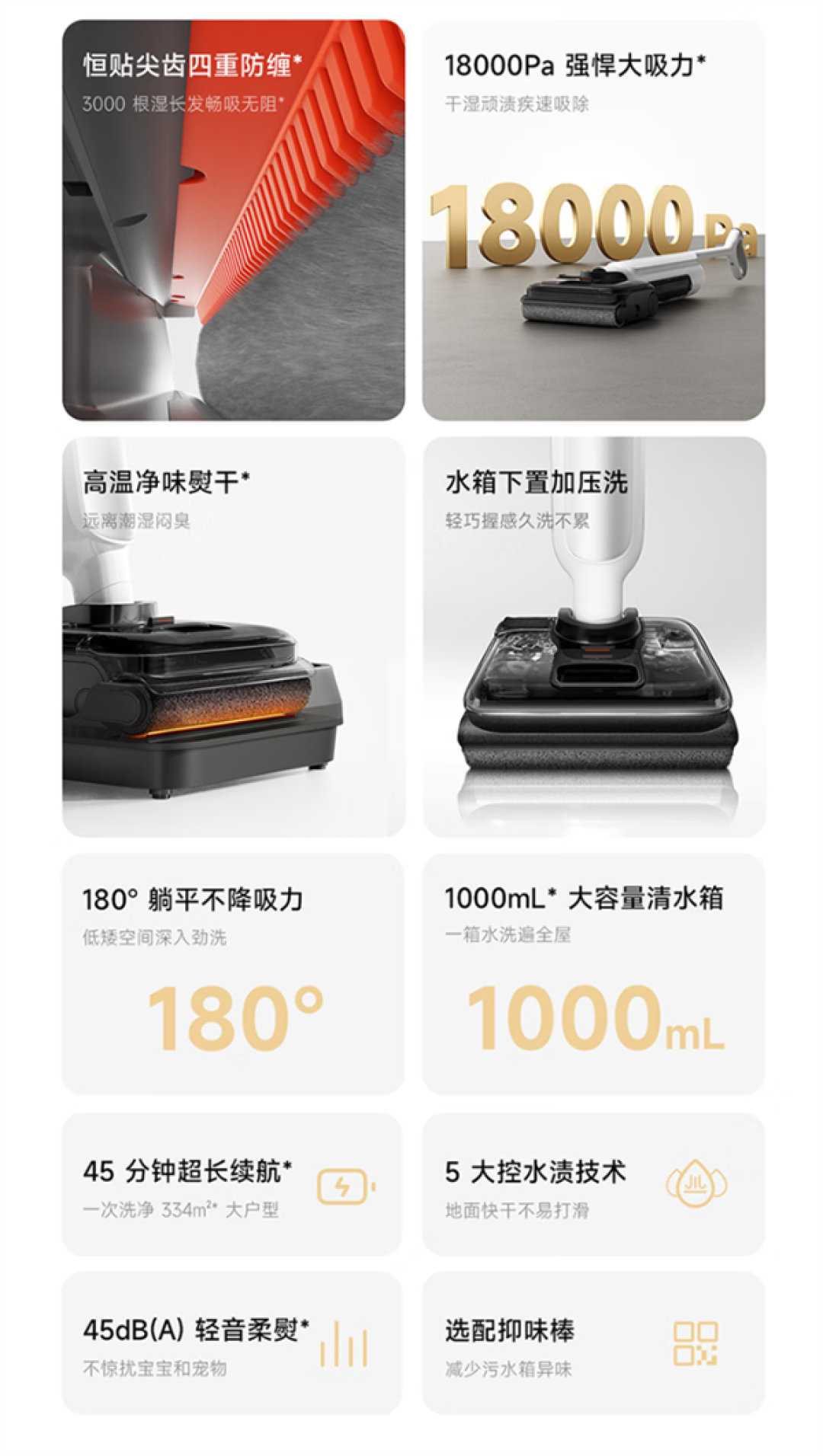 1399元!小米发布米家无线洗地机5:污渍毛发一拖即净