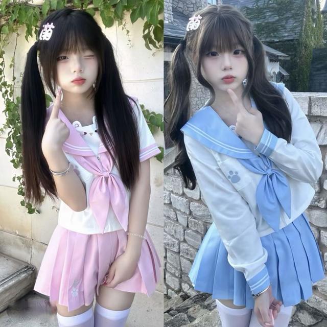 JK制服白衬衫怎么选？黄皮显白冷白提亮，这个色谁穿谁好看