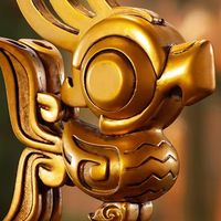 祈福神官手办:古蜀文明萌化