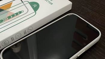 iPhone 新机党必入✨绿联无尘仓钢化膜太省心！