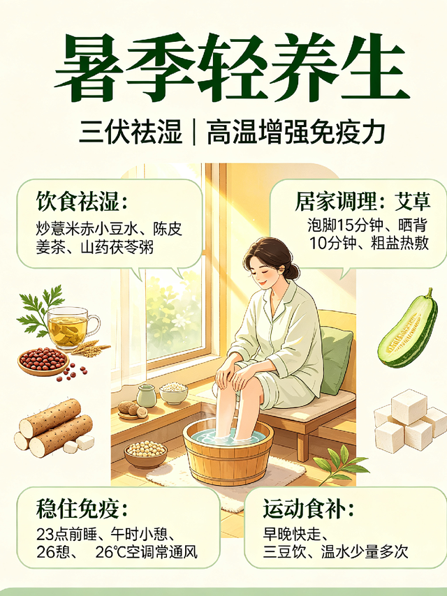 夏日养生：饮食与作息调整