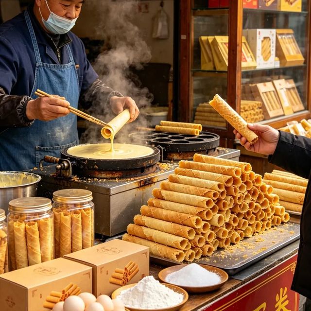 配料表前三不是鲜鸡蛋的别买！5款手工蛋卷横评+3个硬指标