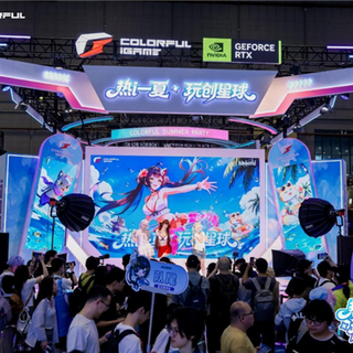 七彩虹游戏本亮相BW2026 玩创星球首日high翻全场